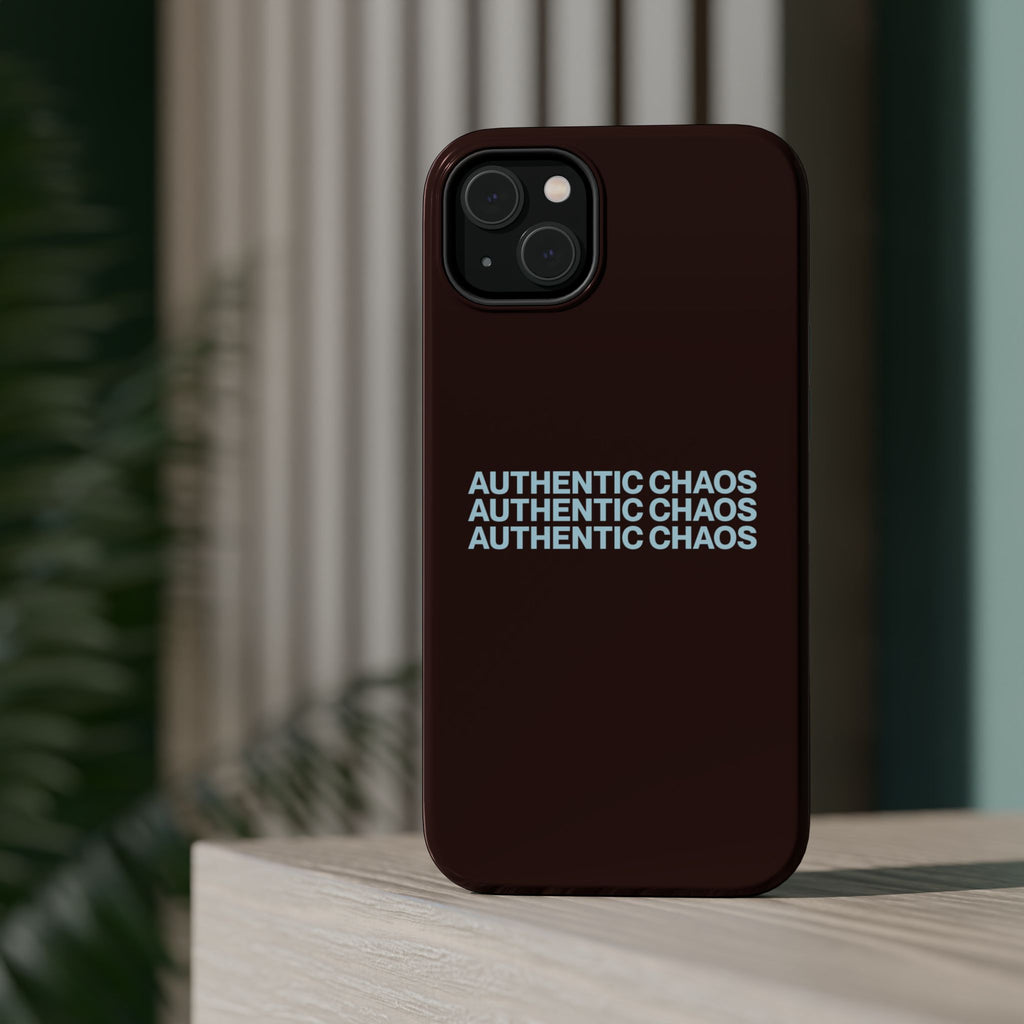 Retro "Authentic Chaos" Phone Case