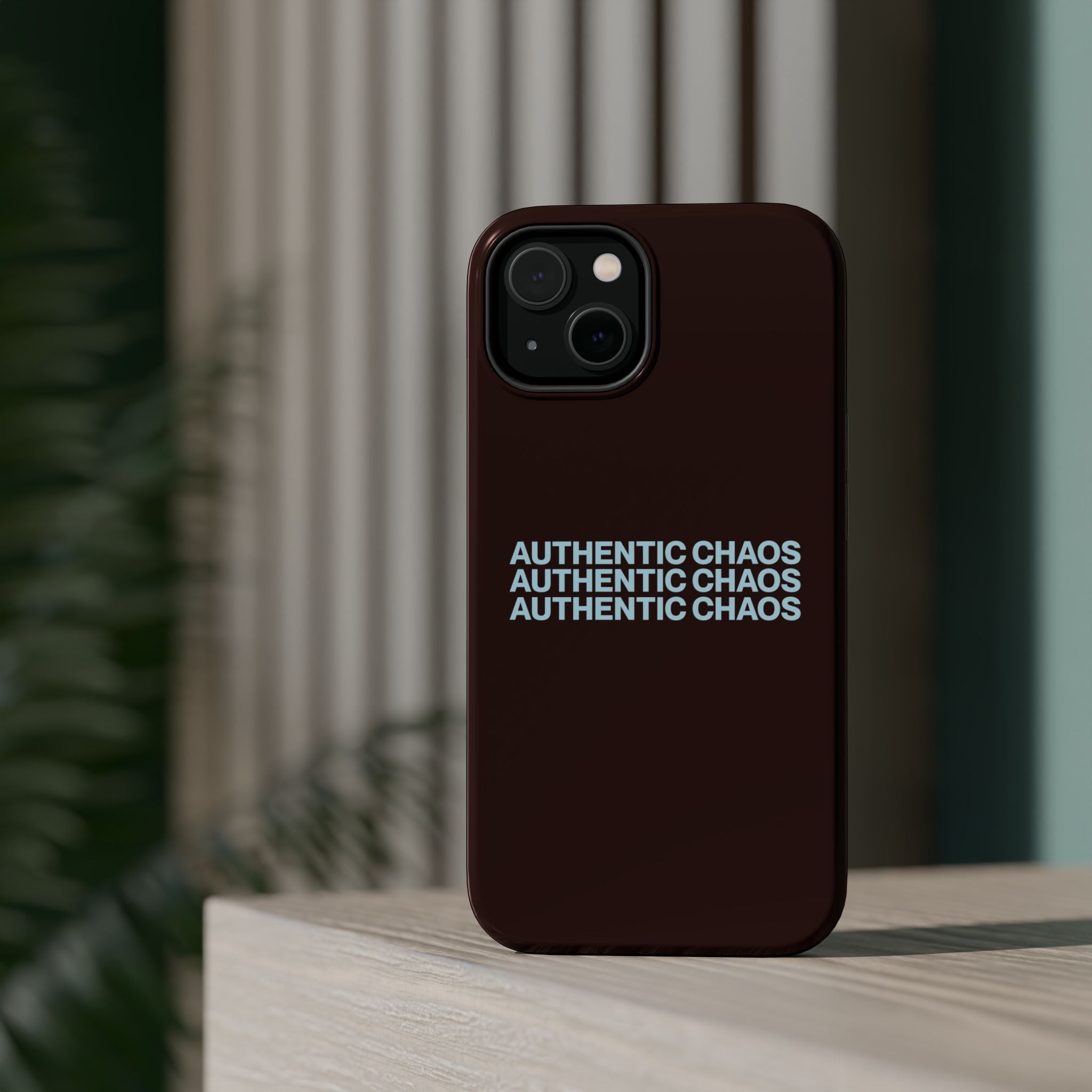 Retro "Authentic Chaos" Phone Case