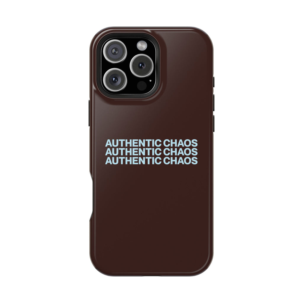 Retro "Authentic Chaos" Phone Case