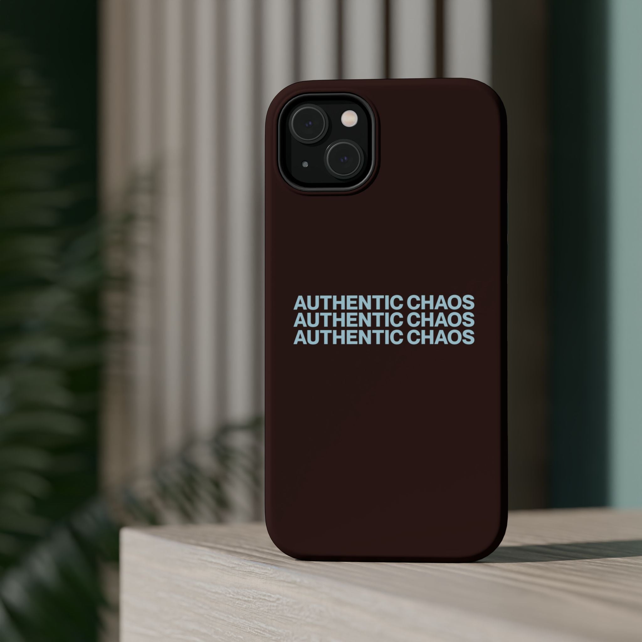 Retro "Authentic Chaos" Phone Case