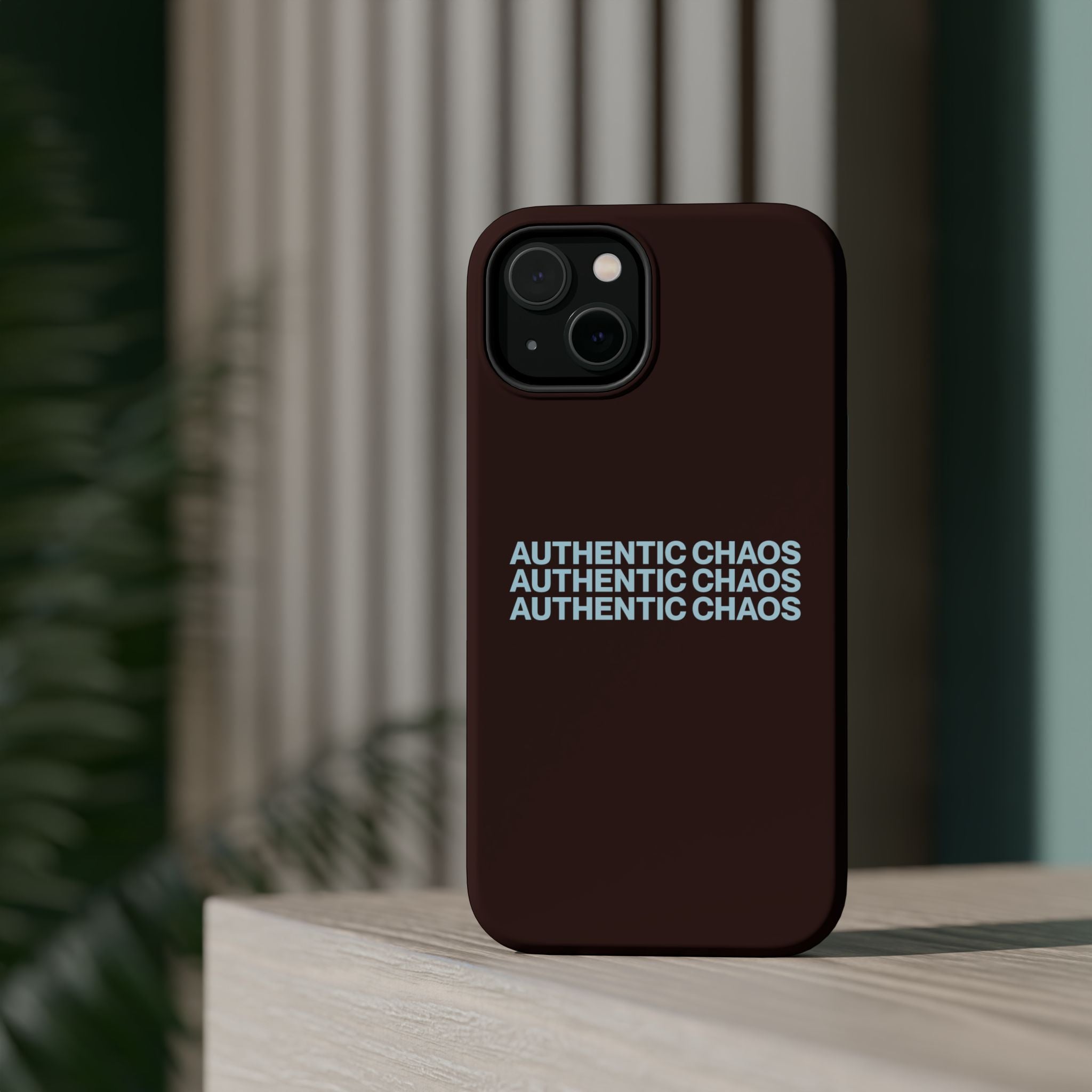Retro "Authentic Chaos" Phone Case