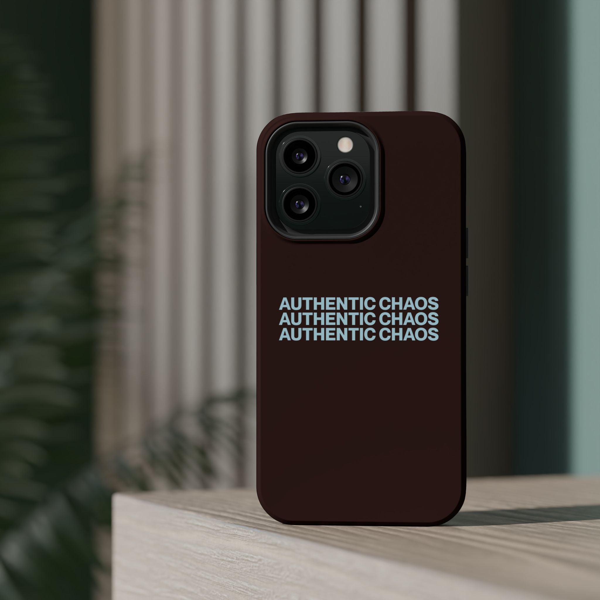 Retro "Authentic Chaos" Phone Case