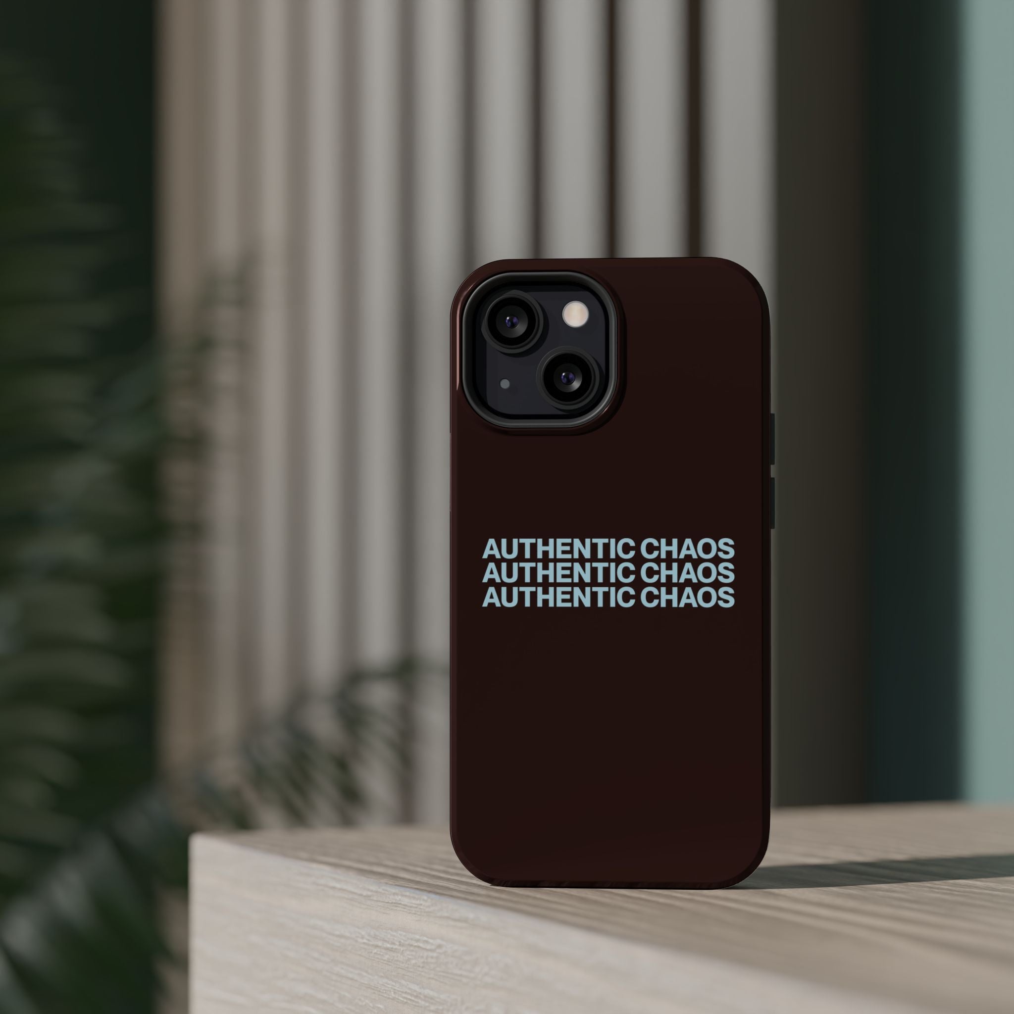 Retro "Authentic Chaos" Phone Case