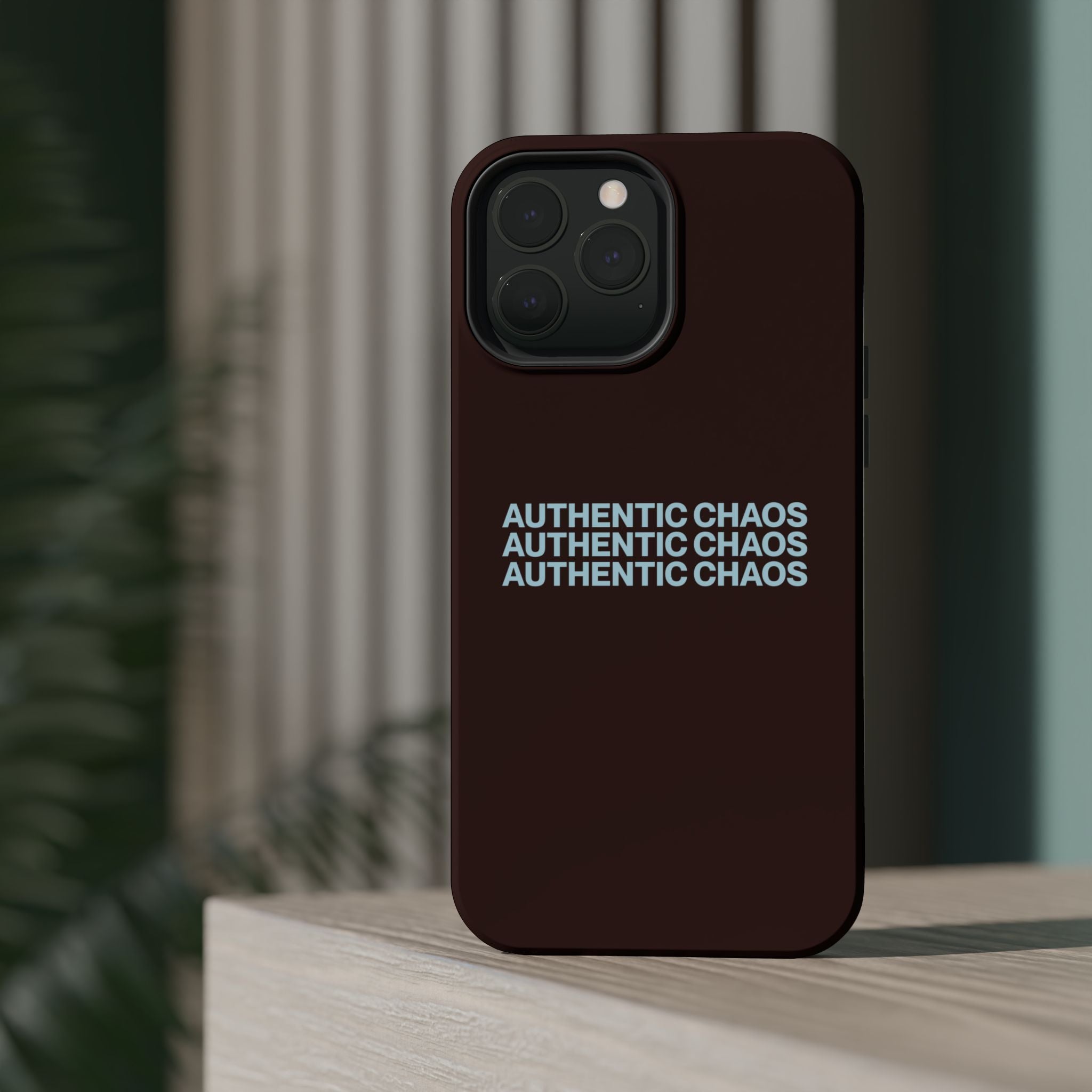 Retro "Authentic Chaos" Phone Case