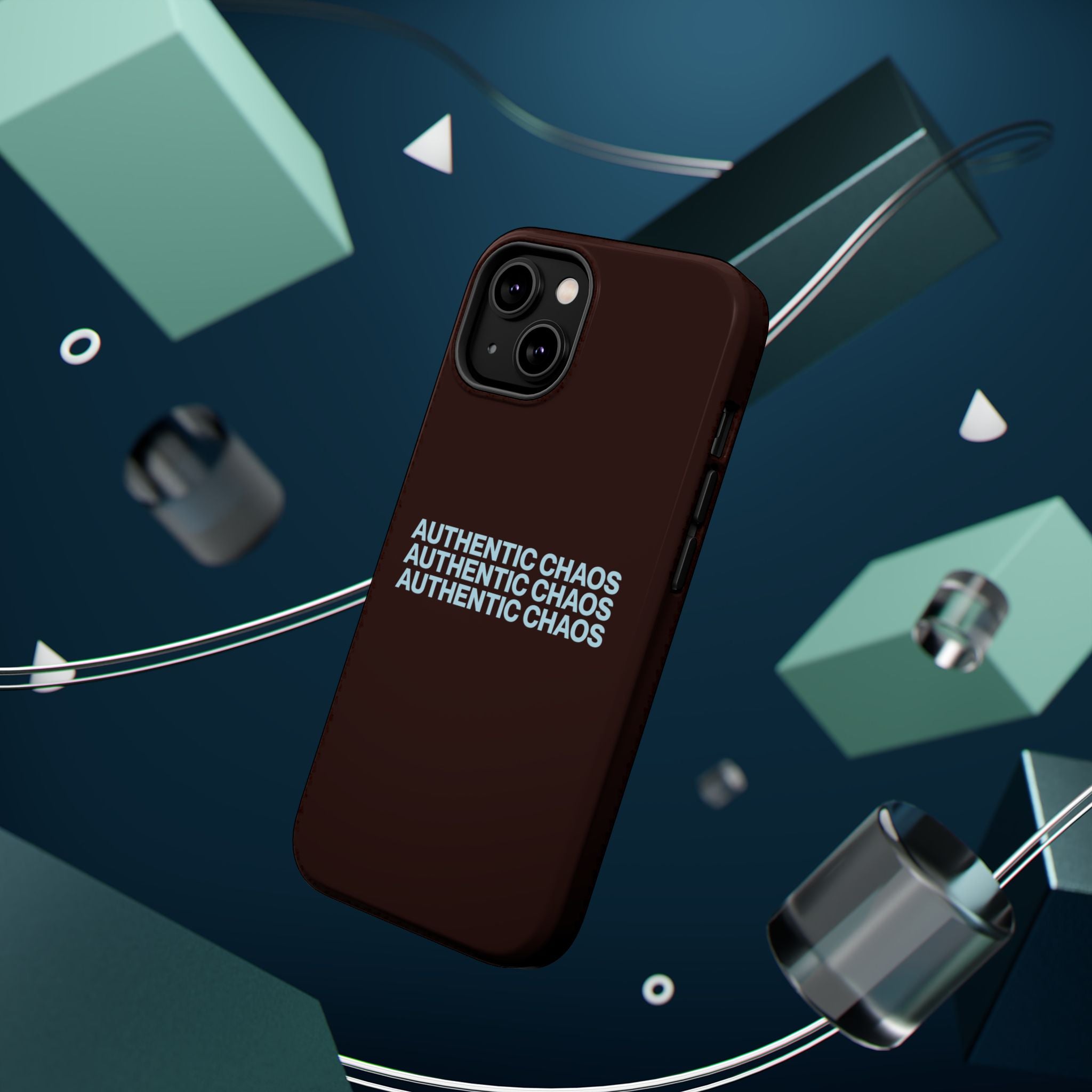 Retro "Authentic Chaos" Phone Case