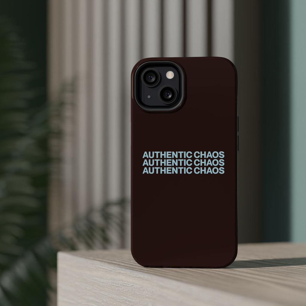 Retro "Authentic Chaos" Phone Case