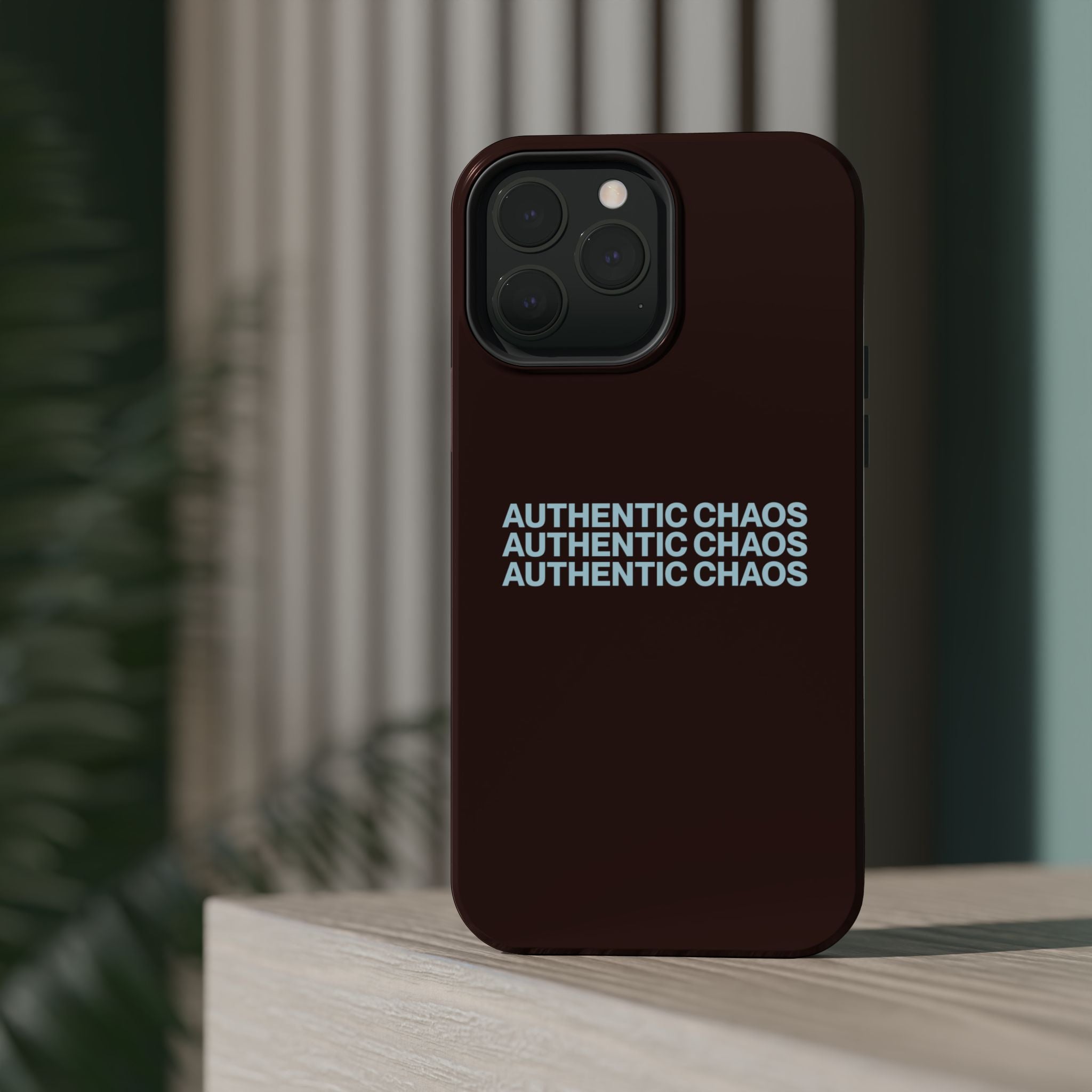 Retro "Authentic Chaos" Phone Case