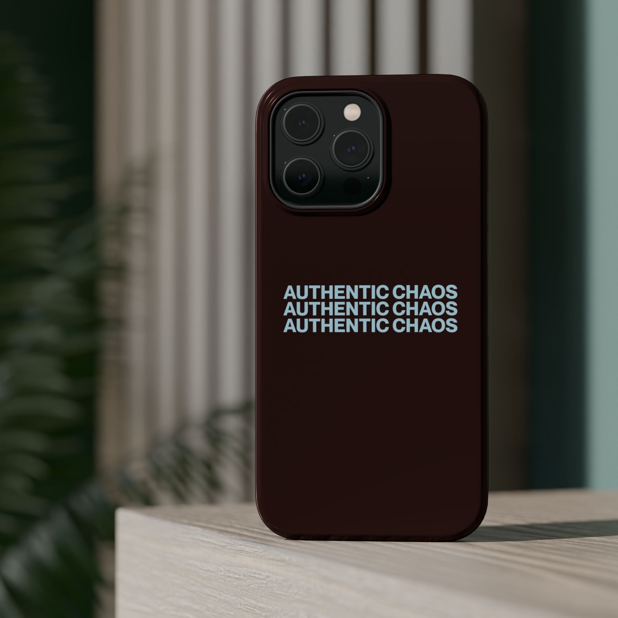 Retro "Authentic Chaos" Phone Case