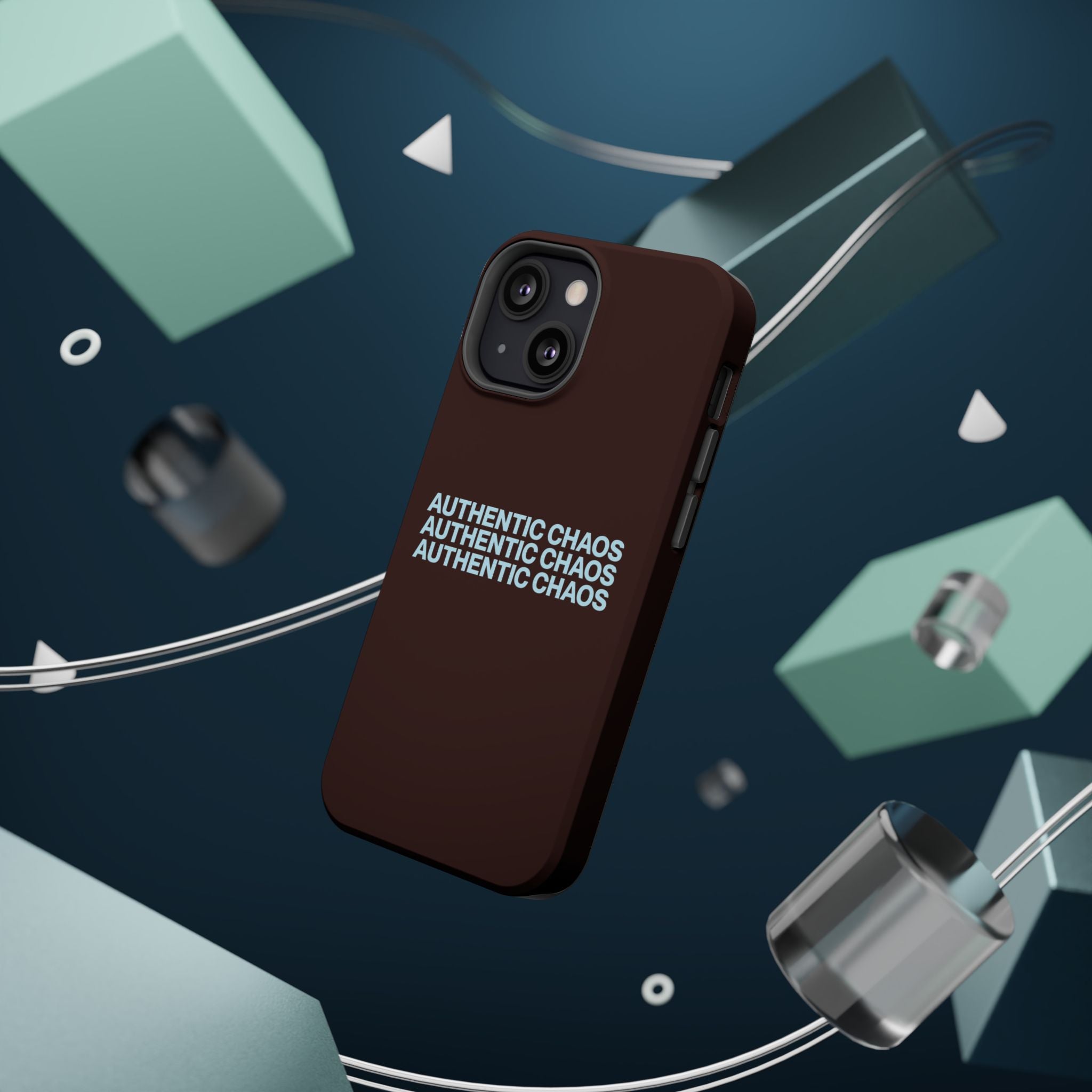 Retro "Authentic Chaos" Phone Case