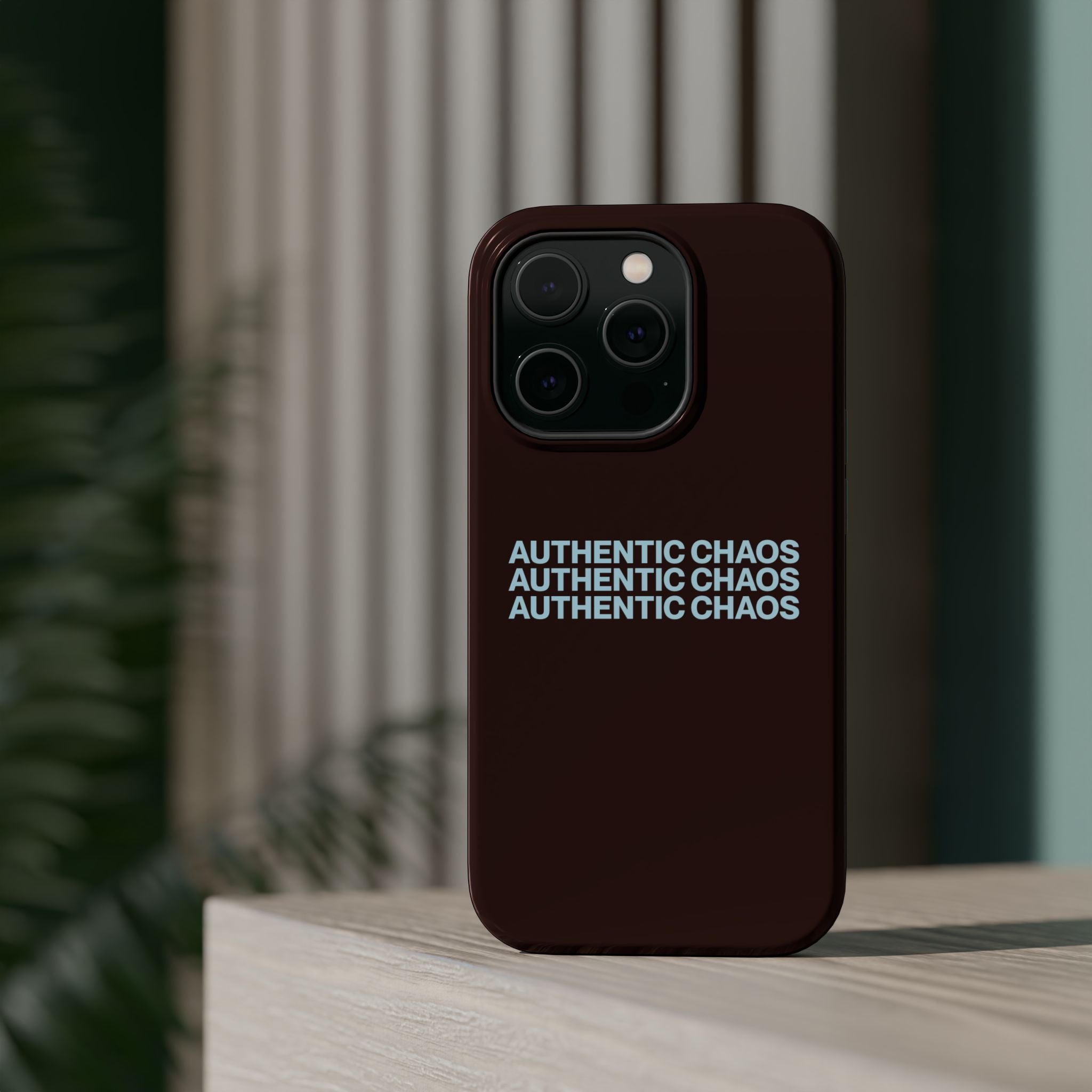 Retro "Authentic Chaos" Phone Case